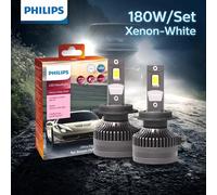 Philips Ultinon Rally H1 H4 H19 H7 H18 faro LED para coche H8 H11 H16 HB3 HB4 HIR2 180W 15000LM alta potencia 6500K luces blancas frías