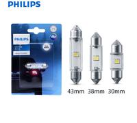 Philips LED C5W 30mm 38mm 43mm Festoon Fest Light Ultinon Pro3000 6000K blanco frío placa de coche lado Interior lectura lámpara de puerta 1x