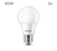 Philips LED E27 8W 806lm 2.700K mate 3 ud EC:EPREL:397611