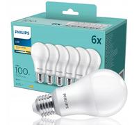 Philips LED ersetzt 100W, E27, warmwei