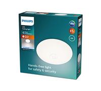 PHILIPS LED Mauve Lámpara de techo,con detector de movimiento integrado, 6 W, blanca