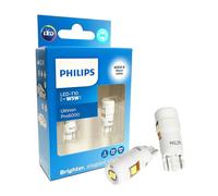 Philips LED T10 W5W Ultinon Pro6000 4000K 6000K blanco brillante lámparas interiores de coche señal de giro sin Flash parpadeante sin errores