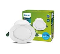 Philips LED UltraEfficient Downlight Diamond Cut, 3000K, 800 lm, 125 mm, Vida útil de 50.000 horas, Color Blanco