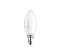 Philips LEDclassic 40 W, E14, luz blanca fría (4000 Kelvin), 470 lúmenes, mate, lámpara LED, cristal, 4,3 W