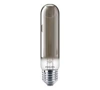 Philips LEDclassic Smoky 15 W, E27, blanco cálido (2000 Kelvin), 136 lúmenes, lámpara decorativa LED, cristal, 2,3 W, color gris