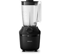 Philips Licuadora y Máquina de Batidos - 450W, Jarra 1.9L, App Recetas, 1 Velocidad + Pulso, ProBlend, Trituración de Hielo (HR2041/01)