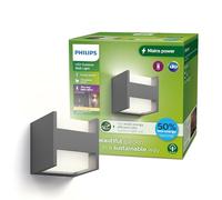 Philips Aplique de exterior LED Arbour UE, 2 luces 2.700 K