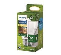 Philips Lighting - Bombilla Led Ultraeficiente, 4w (Eq. 60w) E27 A60, Luz Cálida (2700K) - Et. Energética A