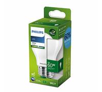 Philips Lighting - Bombilla Led Ultraeficiente 4w (Eq. 60w) E27 A60, Luz Cálida (3000K) - Et. Energética A