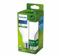 Philips Lighting - Bombilla Led Ultraeficiente 7,3w (Eq. 100w) E27 A70, Luz Cálida (3000K) - Et. Energética A