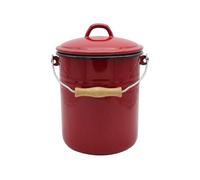 Philips Lighting Cubo de Basura con Tapa en Rojo, 10 litros