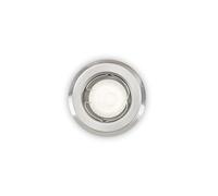 Philips lighting foco individual fijo empotrable sin bombilla, gris, 9