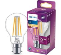 Philips Lighting LED Classic 100 W B22 WW A60 CL NDRFSRT4