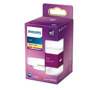PHILIPS Lighting LED Foco Bombilla, 500LM GX53, Luz Blanca Cálida, No Regulable