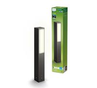 Philips Lighting - Luz Led Ultraeficiente Iluminación Camino Stratosphere, 3.8W, 4000K luz blanca neutra, Antracita, resistente intemperie IP44
