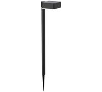 Philips Lighting: Luz para Iluminación Camino Vynce, alimentación solar, formato cuadrado, 1.5W, 2700K,negro, resistente a intemperie IP44
