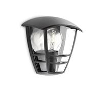 Philips Lighting My Garden Creek - Lámpara de pared, 1 x 60 W, 220 V, color negro (915002790302)