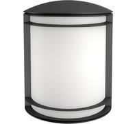 Philips Lighting myGarden Aplique 4000K, IP44, iluminación exterior, resistente a la humedad y la intemperie, 6 W, negro