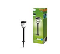 Philips Lighting Pedestal Exterior, 1.3 W, Negro