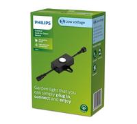 Philips Lighting - Sensor Movimiento D2D GardenLink, bajo voltaje, negro, 24V, resistente al agua IP67