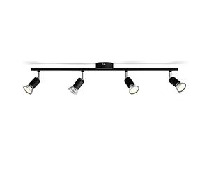 PHILIPS Limbali Bar/Tube Black 4x50w 230v