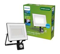 Philips Lois Foco Reflector LED Exterior con Sensor Movimiento 4500lm Gris