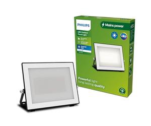 PHILIPS Lois Foco Reflector LED Exterior sin Sensor Movimiento 4500lm Negro | 50W, 3000K, Ultraeficiente, Luz Blanca Diurna, Iluminación Potente, Revestimiento PowerShield, IP65, para Garajes y Porches