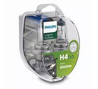 Philips Longlife EcoVision DuoBox H4 Halógenas 60/55W 12V Lámparas De Automóvil