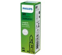 Philips Longlife Ecovision H1 Halógeno 55W 12V Bombillas Coche Bombillas