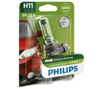 Philips 12362LLECOB1 LongLife EcoVision - Bombilla H11 para faros delanteros