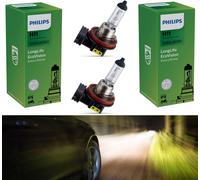 PHILIPS Lámpara H11 LongLife EcoVision halógena para VOLKSWAGEN: Golf, Passat, Touran, Touareg, Caddy, Transporter, Jetta (Ref: 12362LLECOC1)