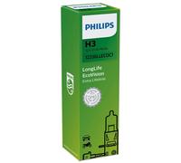 Philips Longlife EcoVision H3 Halógenas 55W 12V Lámparas De Automóvil Bombillas