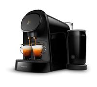 Philips l'OR Barista Cafetera de Cápsulas, Doble Espresso, 1 o 2 Tazas, Menú completo de cafés, Negro Piano (LM8014/60)
