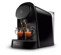 Philips L'Or Barista Original Cafetera de Cápsulas, Negro Piano, Reconocimiento de Cápsula Doble, 1 o 2 Tazas, Bandeja de Goteo Ajustable, (LM8012/60)