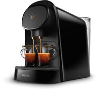 PHILIPS L'Or Barista Original Máquina de Café de Cápsulas, 19 Bares, Negro | Cafetera de cápsulas 19 bares de presión, para 1 o 2 tazas, cápsula simple y doble, kit de cata (LM8012/60)