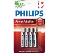 Philips LR03 AAA Pack-4 Unidades - Pila Alcalina