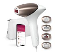 Philips Serie 8000, Depiladora Luz Pulsada Lumea, IPL, Piel Suave Desde Casa, Con Funda, Accesorios para el Cuerpo, Cara, Bikini y Axilas, Alternativa a Depilación Láser. BRI948/00