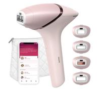 Philips Lumea Serie 9000, Depiladora Luz Pulsada, IPL, Piel Suave Desde Casa, Con Funda, Accesorios para el Cuerpo, Cara, Bikini y Axilas, Sin Cable, Alternativa a Depilación Láser. BRI957/00