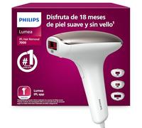 Philips Lumea serie 7000, dispositivo de depilación IPL, alternativa de depilación láser, 3 accesorios para el cuerpo, la cara y la zona del bikini, modelo SC1999/00