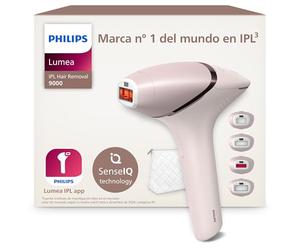 Philips Lumea Serie 9000, Depiladora Luz Pulsada, IPL, Piel Suave Desde Casa, Con Funda, Accesorios para el Cuerpo, Cara, Bikini y Axilas, Sin Cable, Alternativa a Depilación Láser. BRI957/00