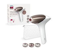 Philips Lumea serie 9000, dispositivo de depilación IPL, alternativa de depilación láser, tecnología SenseIQ, 3 accesorios para el cuerpo, la cara y zonas de precisión, con y sin cable, BRI955/00