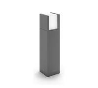 PHILIPS Luz LED Arbour para pedestal para exteriores ultra eficiente [antracita - 1 x 3,8 W] 3000 K blanco. Para el hogar, jardín, patio, iluminación para ahorro de energía.