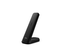 Philips M4701B/12 - Teléfono Fijo Inalámbrico DECT, Pantalla 4'6 cm, Pantalla LCD, Retroiluminación, Agenda 50 Números, Manos Libres, Teclas Programables, HQ-Sound - Negro (Compatible: ES, por)