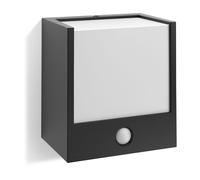 Philips - Macaw wall lantern black 1x3.5W 230V
