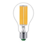 Philips MASTER LEDbulb Ultra Efficient E27 Pera transparente 7,3 W 1535 lm - 830 blanco cálido | Reemplazo 100W