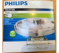 Philips Master Line Halógeno 12V Riii 30W=50W 390 Lumen G53 24° 4000h 111x67