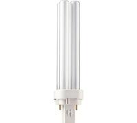 Philips Master PL-C 18W/840 G24d-2 - Bombilla de bajo consumo (2 pines, 2 pines, 4000 K, 150 mm, 10 unidades)