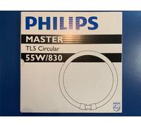 PHILIPS MASTER TL5 Lámpara Fluorescente Circular 55W 830 Warm White T5 Ring