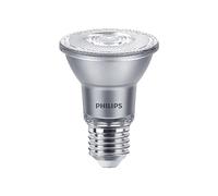 Philips Master Value LED Bulbo Reflector E27 PAR20 6W 500lm 40D - 927 Luz muy Cálida | Mejor reproducción de color - Regulable - Reemplazo 50W