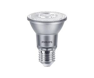 Philips Master Value LED Bulbo Reflector E27 PAR20 6W 515lm 40D - 930 Luz Cálida | Mejor reproducción de color - Regulable - Reemplazo 50W